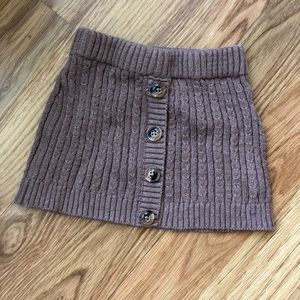 Cable Knit Skirt